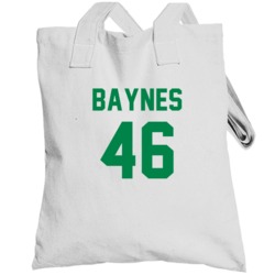 Aron Baynes Jersey Back Boston Basketball Team Fan For White Totebag