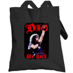 Ronnie James Dio We Rock Heavy Metal Music Totebag