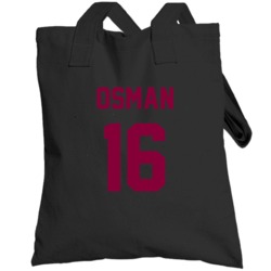 Cedi Osman Jersey Back Cleveland Basketball Team Fan For Gold Totebag