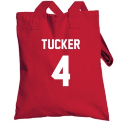 Pj Tucker Jersey Back Houston Basketball Team Fan For Red Totebag