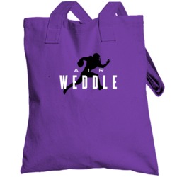 Air Eric Weddle Baltimore Football Player Fan Parody Totebag
