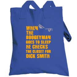 Dick Smith New York Brooklyn Baseball Sports Boogeyman Totebag