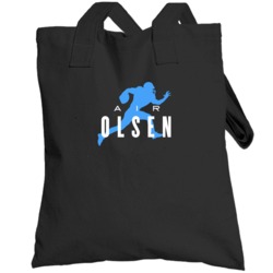Air Greg Olsen Carolina Football Player Fan Parody Totebag