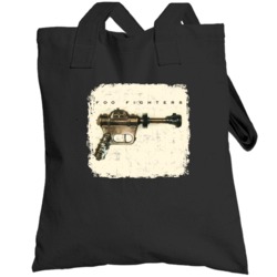 Foo Fighters Ray Gun American Rock Band Music Totebag