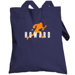 Air Jordan Howard Chicago Football Player Fan Parody Totebag
