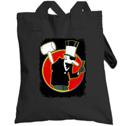 Van Halen Hammer Man Rock Band Music Totebag