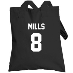 Patty Mills Jersey Back San Antonio Basketball Team Fan For Black Tote