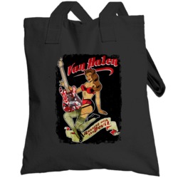 Van Halen Running With The Devil Rock Band Music Totebag