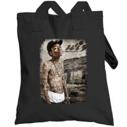 Wiz Khalifa Stoner Taylor Gang Rap Hip Hop Music Totebag