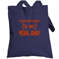 Josh Bellamy Is My Real Dad Funny Football Chicago Fan Totebag