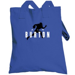 Air Michael Burton Detroit Football Player Fan Parody Totebag