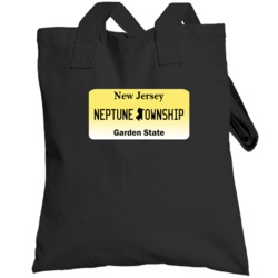 Neptune Township New Jersey Custom City License Plate Customizable Tot