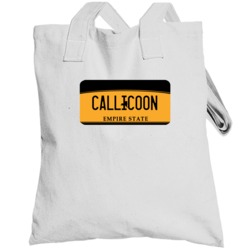 Callicoon New York Custom City License Plate Customizable Totebag