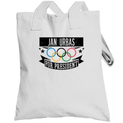 Jan Urbas For President Slovenia Winter Olympic Athlete Fan Totebag