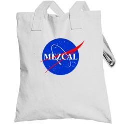 Mezcal Favorite Liquor Nasa Parody Customizable Totebag