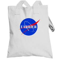 Farrier Occupation Nasa Parody Customizable Totebag