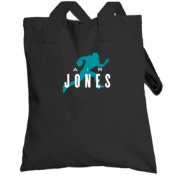 Air Reshad Jones Miami Football Player Fan Parody Totebag