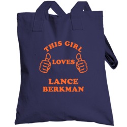 Lance Berkman This Girl Loves Houston Baseball Sports Texas Totebag
