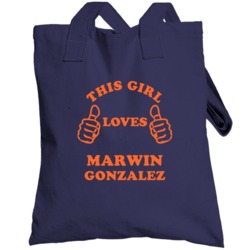 Marwin Gonzalez This Girl Loves Houston Baseball Sports Texas Totebag