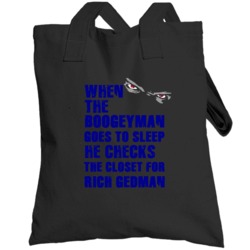 Rich Gedman Texas Boogeyman Houston Sports Baseball Totebag