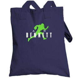 Air Michael Bennett Seattle Football Player Fan Parody Totebag