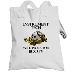 Pirate Instrument Tech Work For Booty Occupation Totebag