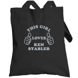 Ken Stabler Love Me Some Basketball Hockey Baseball Football Totebag