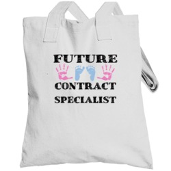 Contract Specialist Future Occupation Baby Totebag