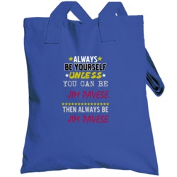 Jim Pavese New York Buffalo Hockey Sports Always Be Yourself Totebag