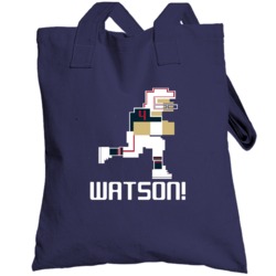 Deshaun Watson # 4 Tecmo Bowl Houston Football Athlete Fan Totebag