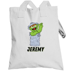 Jeremy Sesame Street Oscar The Grouch Children's Tv Show Customizable 
