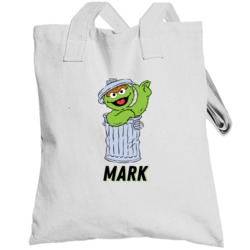 Mark Sesame Street Oscar The Grouch Children's Tv Show Customizable Fi