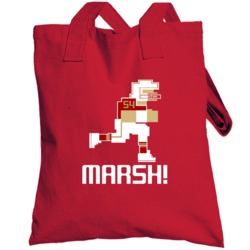Cassius Marsh # 54 Tecmo Bowl San Francisco Football Athlete Fan Toteb