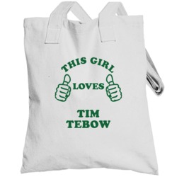 Tim Tebow New York Buffalo Sports Football This Girl Loves Totebag