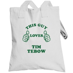 Tim Tebow New York Buffalo Sports Football This Guy Loves Totebag