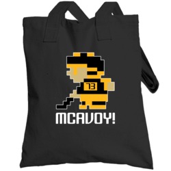Charlie Mcavoy # 73 Tecmo Boston Hockey Athlete Fan Totebag
