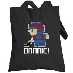 Tyson Barrie # 4 Tecmo Colorado Hockey Athlete Fan Totebag