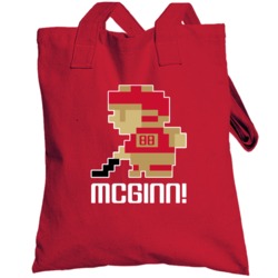 Jamie Mcginn # 88 Tecmo Florida Hockey Athlete Fan Totebag