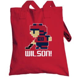 Tom Wilson # 43 Tecmo Washington Hockey Athlete Fan Totebag