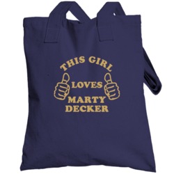 Marty Decker This Girl Loves Basketball Hockey Baseball Football Toteb