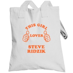 Steve Ridzik New York Brooklyn Baseball Sports This Girl Loves Totebag
