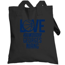 Love Me Some Georges Niang Indiana Basketball Totebag