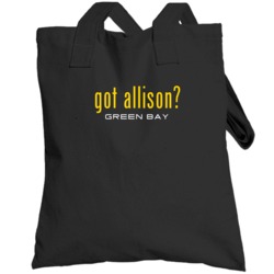 Got Geronimo Allison Green Bay Football Player Funny Fan Totebag