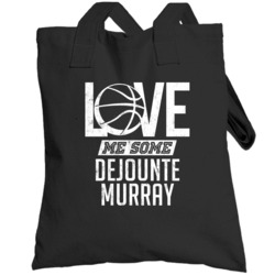 Love Me Some Dejounte Murray San Antonio Basketball Totebag