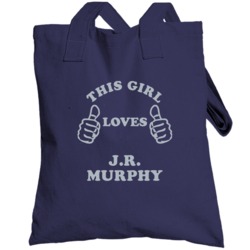 Jr Murphy New York Brooklyn Baseball Sports This Girl Loves Totebag