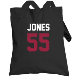 Jersey Back Chandler Jones Arizona Football Team Fan For Black Totebag