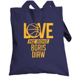 Love Me Some Boris Diaw Utah Basketball Totebag
