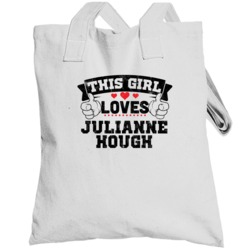 This Girl Loves Julianne Hough Sexiest Women Fan Totebag