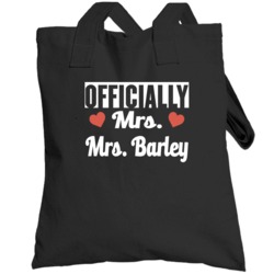 Just Married Funny Wife Totebag