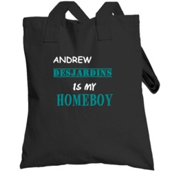Andrew Desjardins Homeboy Basketball Hockey Baseball Football Totebag